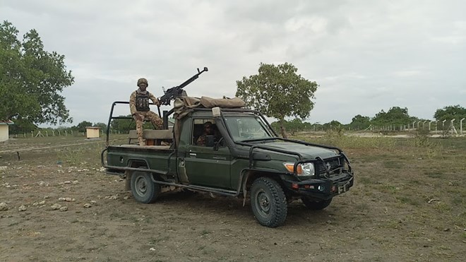 KDF soldiers on patrol. Image: CHETI PRAXIDES